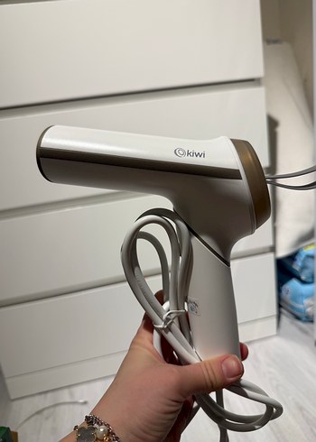 Kiwi El Tipi Buharlı Ütü Beyaz Gri - Görsel 3