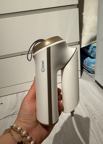 Kiwi El Tipi Buharlı Ütü Beyaz Gri - Görsel 2