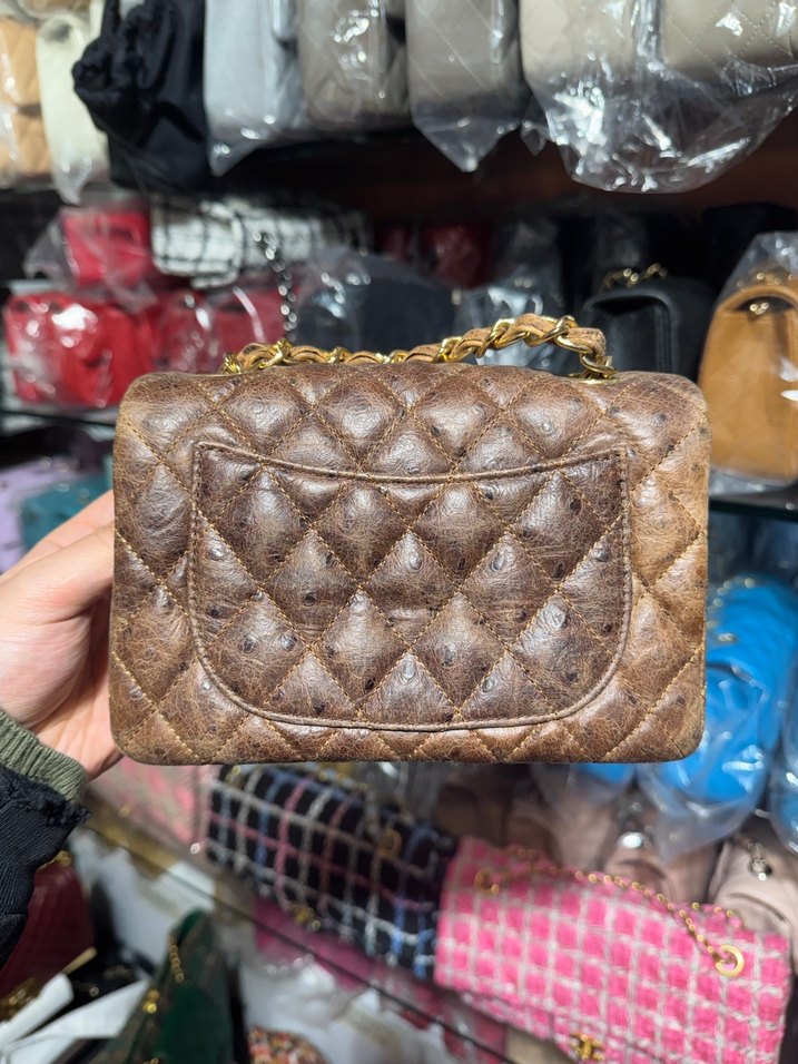 Kahverengi Deri Vintage Kadın Çanta - Görsel 2