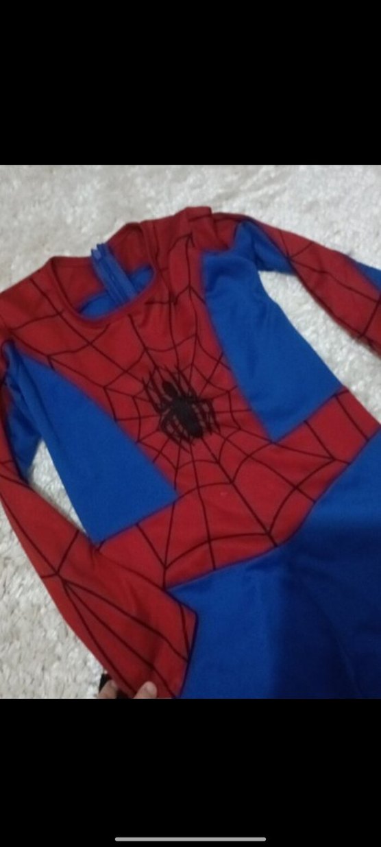 Spiderman Çocuk Kostümü Uzun Kollu - Görsel 2