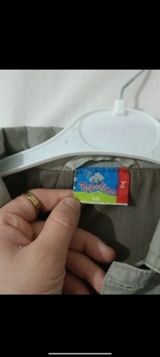 Düğmeli Gri Denim Erkek Çocuk Ceketi - Görsel 2