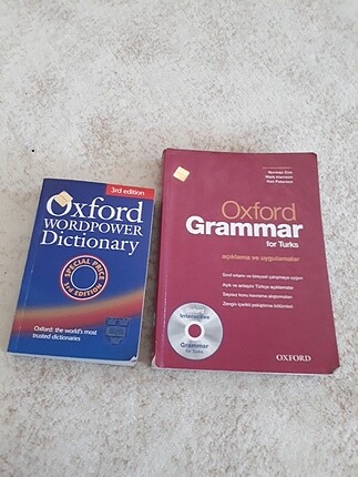 2 adet ingilizce öğrenme kitapları 