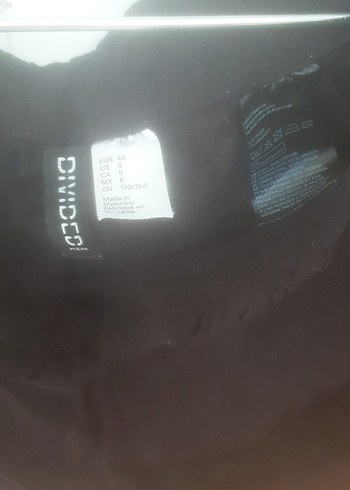 H&M Siyah Midi şort