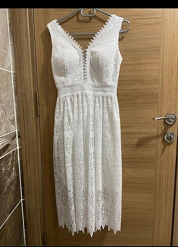 Beyaz Nikah Elbisesi 