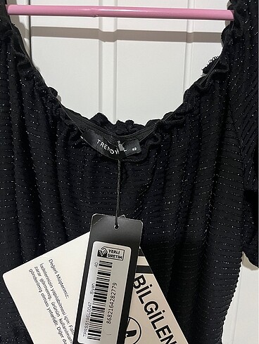 40 Beden Trendyolmilla mini siyah elbise