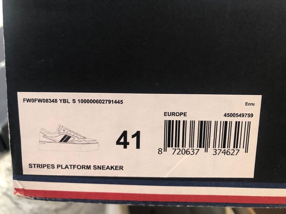 Tommy Hilfiger Beyaz Kadın Spor Ayakkabı - Görsel 4