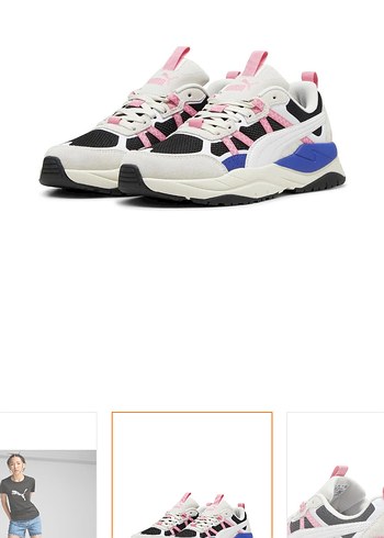 Kadın Çok Renkli Platform Spor Ayakkabı - Görsel 4