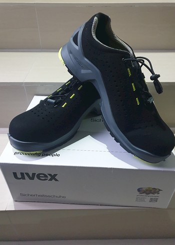 Uvex Siyah Erkek Outdoor Ayakkabı Velcro - Görsel 3