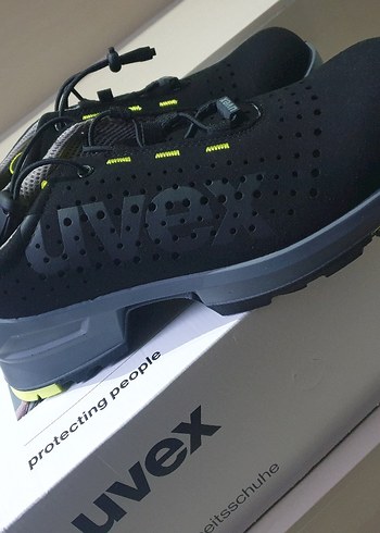 Uvex Siyah Erkek Outdoor Ayakkabı Velcro - Görsel 5