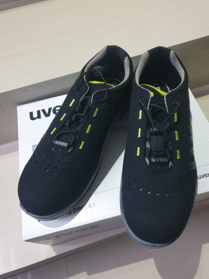 Uvex Siyah Erkek Outdoor Ayakkabı Velcro - Görsel 4