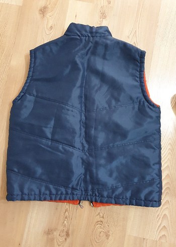 Mavi Fermuarlı Erkek Yelek / iş kıyafeti - Görsel 8