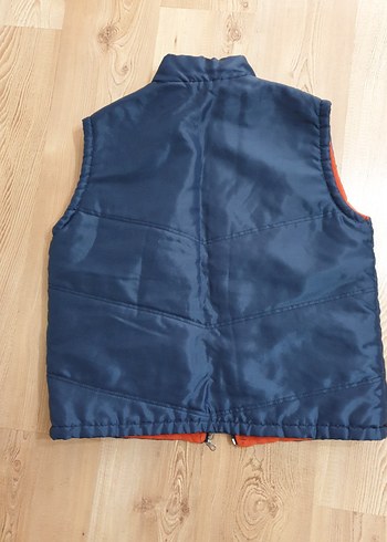 Mavi Fermuarlı Erkek Yelek / iş kıyafeti - Görsel 6