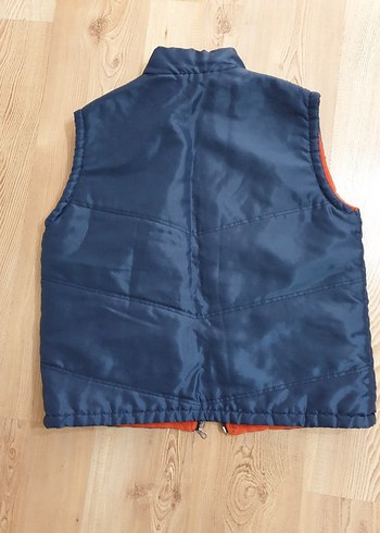 Mavi Fermuarlı Erkek Yelek / iş kıyafeti - Görsel 7