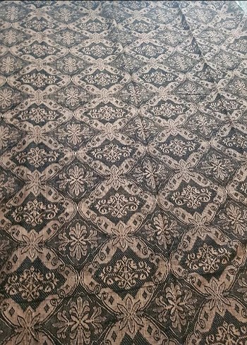 Vintage Klasik Desenli Kahve rengi Kilim