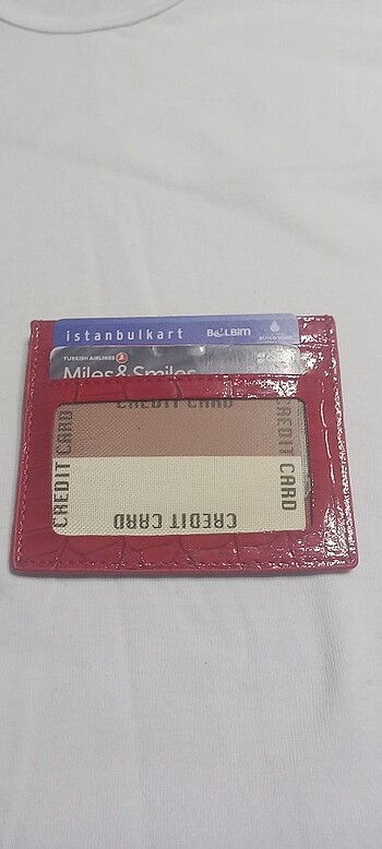 Diğer DERİ ..6 bölmeli. Kredi kartlık