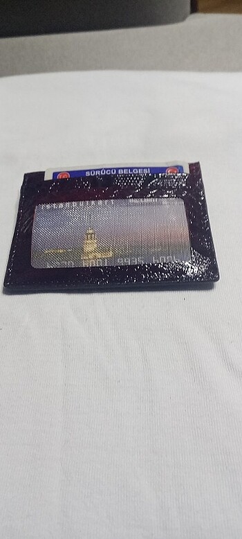 Beden DERİ. 6 bölmeli kredi kartlık