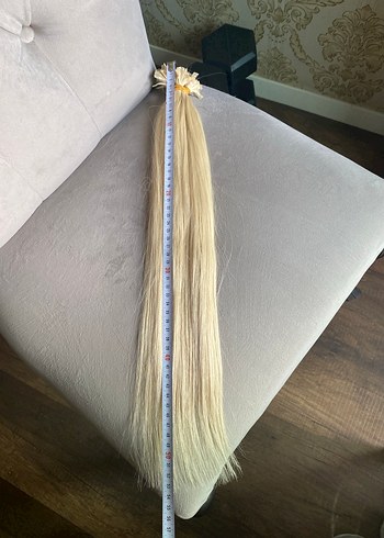 53 cm gerçek saç