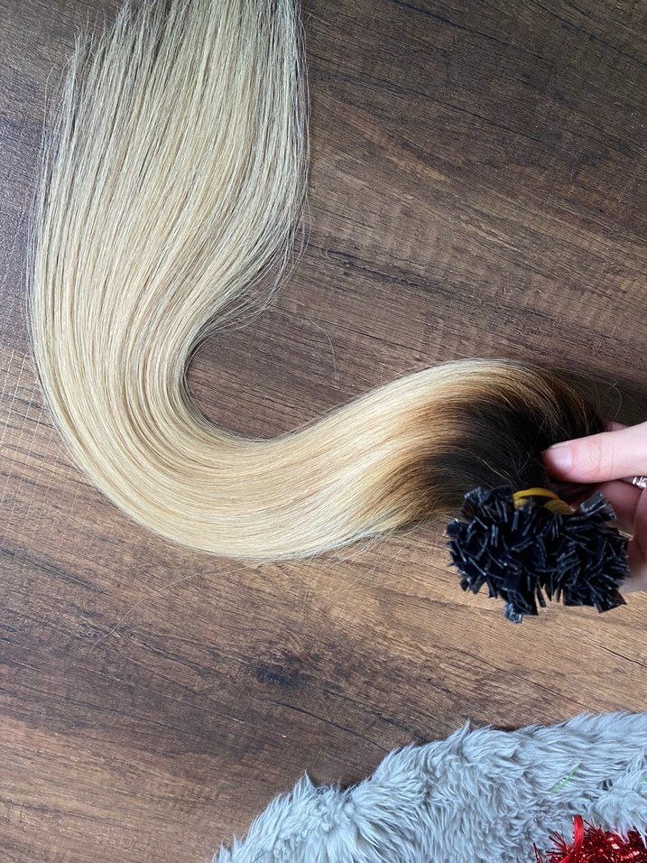 60 CM GERÇEK MİKRO KAYNAK SAÇ - Görsel 2