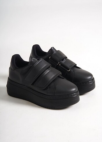 diğer Beden VALENCIA Bağcıksız Cırt Cırtlı Ortopedik Taban Kadın Sneaker Spo