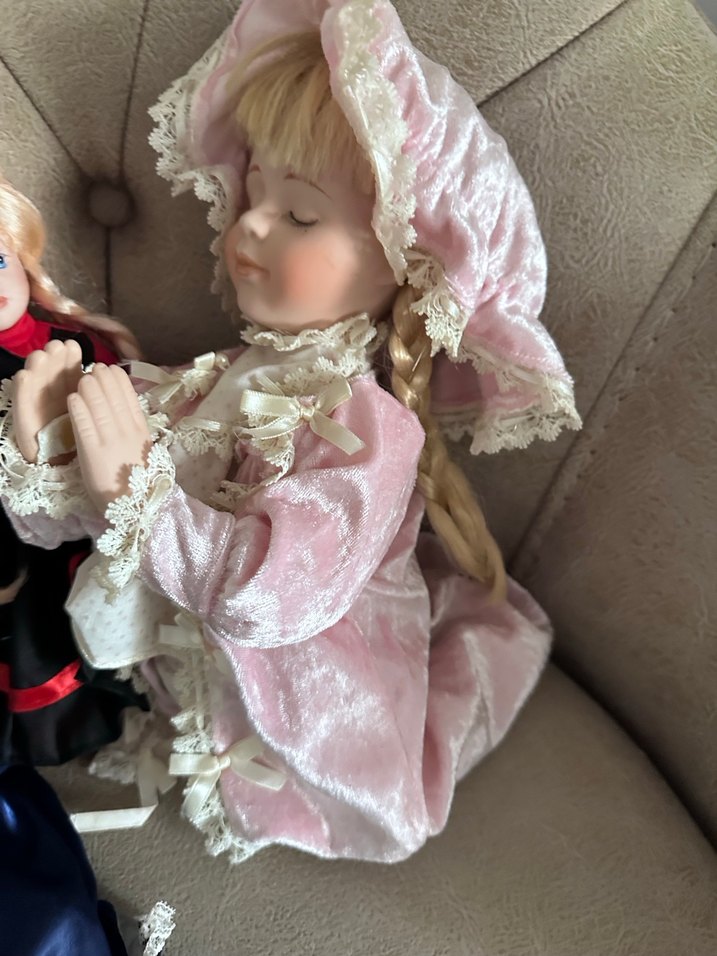 Porselen dua eden bebek - Görsel 2