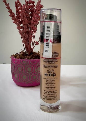 Beden Flormar HD Kapatıcı Fondöten SPF30 Açık Bej