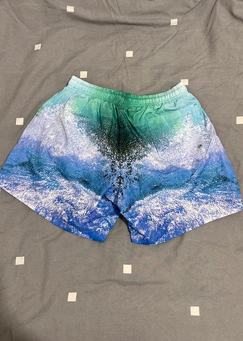 Nike Renkli Tie-Dye Desenli Deniz Şortu - Görsel 2
