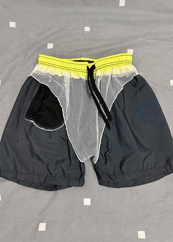 Erkek Mavi Köpekbalığı Desenli Deniz Şortu - Görsel 6