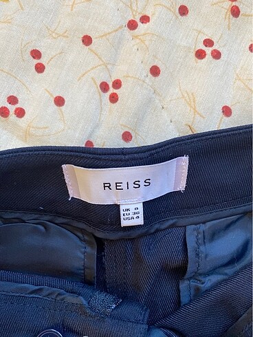 Reiss Lacivert kumaş pantolon