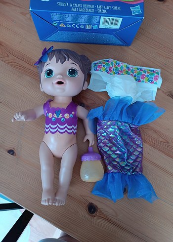 Baby&Kids Baby Alive Mavi Deniz Kızı Bebek