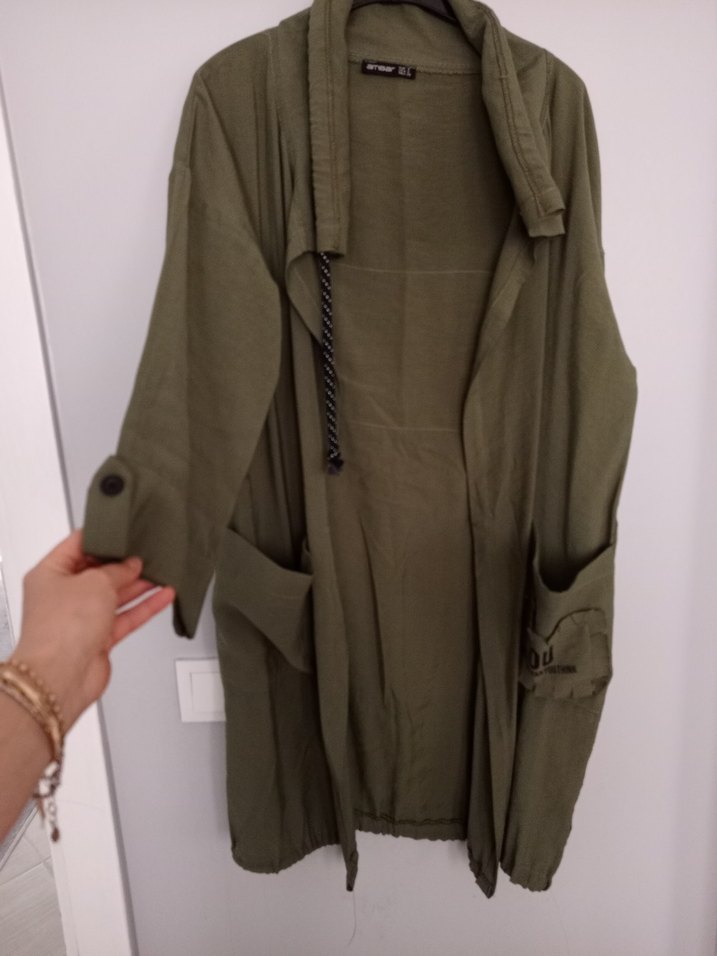 spor uzun ceket - Görsel 3