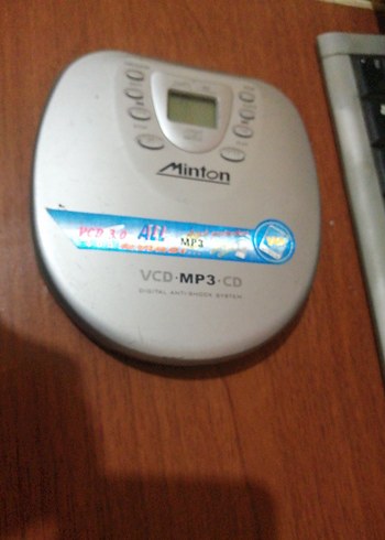 Minton VCD MP3-CD Taşınabilir Müzik Çalar