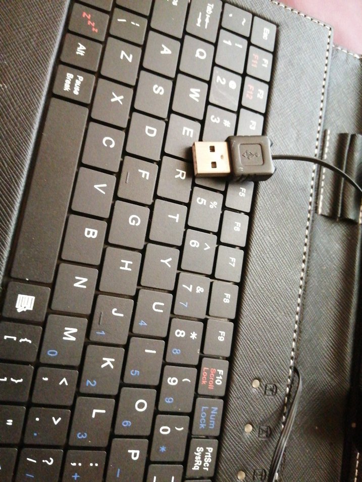 Concord Siyah Taşınabilir USB Klavye Kılıfı - Görsel 3