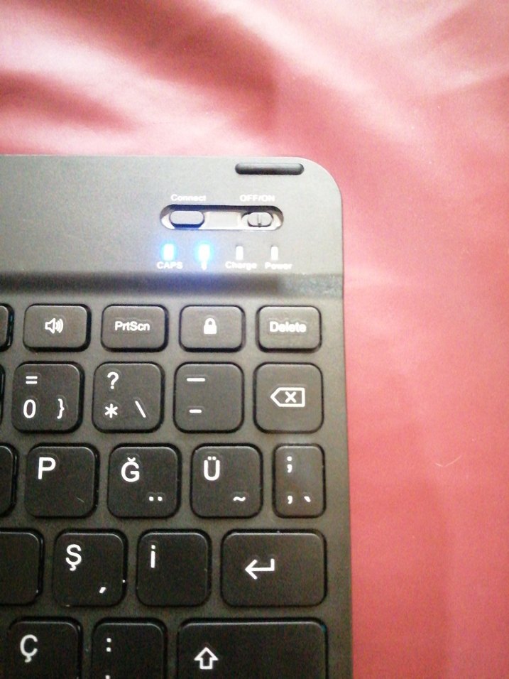 Alcatel onetouch kablosuz mini klavye - Görsel 3