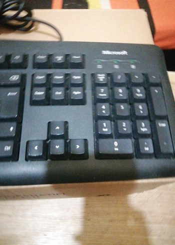 Microsoft Siyah Kablolu Klavye - Görsel 2