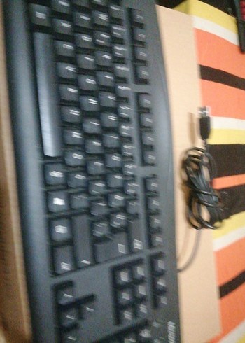 Microsoft Siyah Kablolu Klavye - Görsel 4