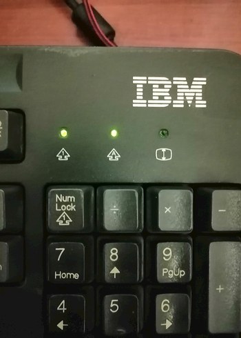 İbm ps2 girişli klavye - Görsel 3