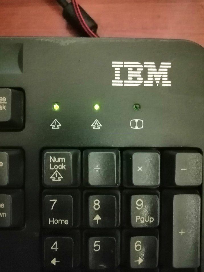 İbm ps2 girişli klavye - Görsel 3