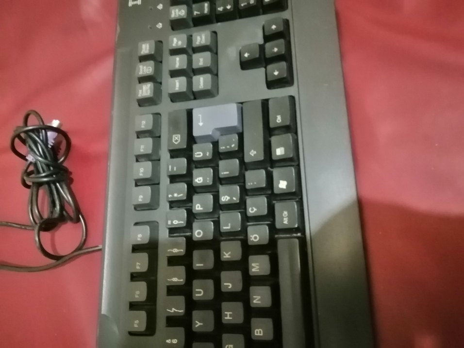 İbm ps2 girişli klavye - Görsel 4