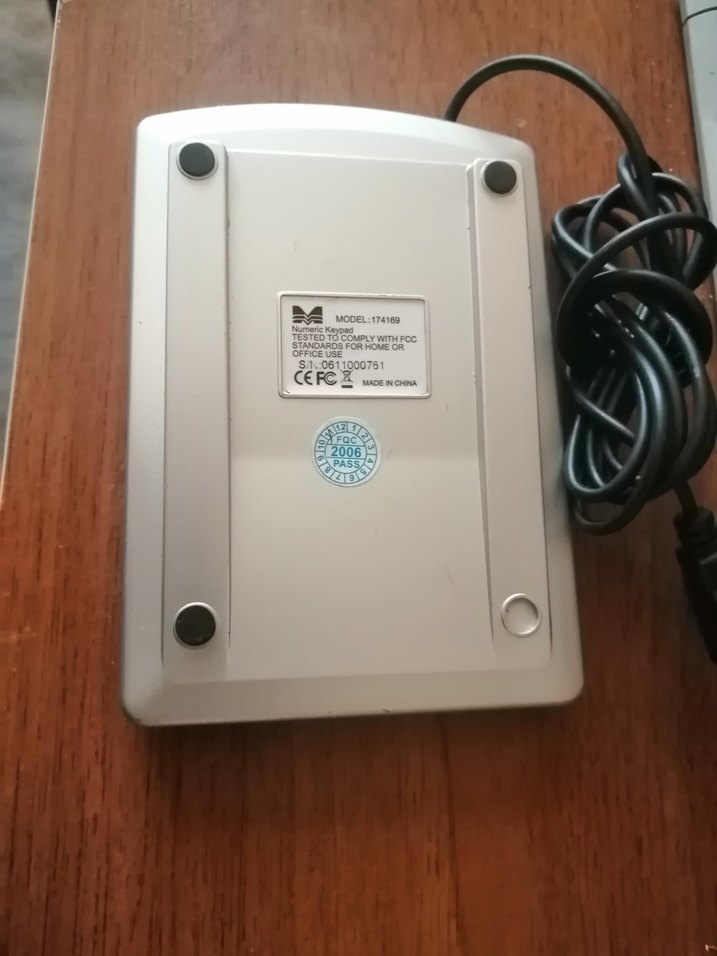 Numeric keypad küçük rakam klavye - Görsel 3