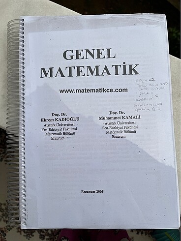 üniversite genel matematik