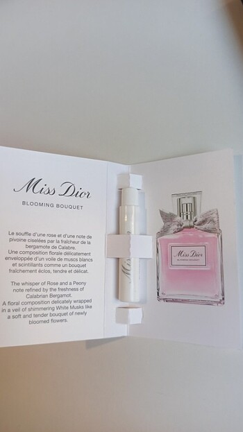 Miss Dior blooming Bouquet sample 