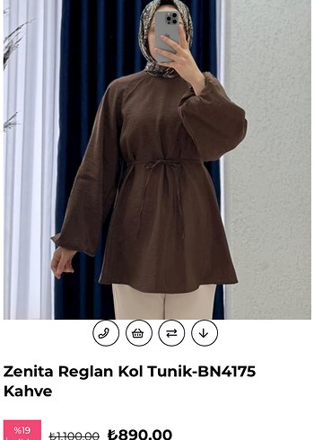 Zara Seruna Geniş Kol Kahverengi Gömlek