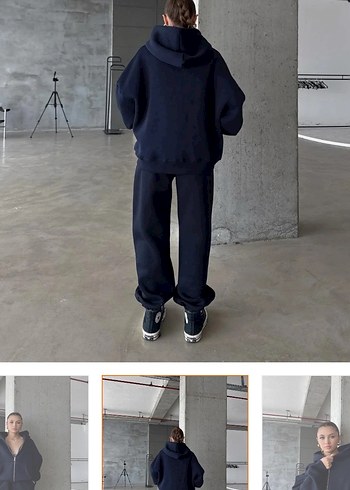 Üç iplik şardonlu hırka - Görsel 2