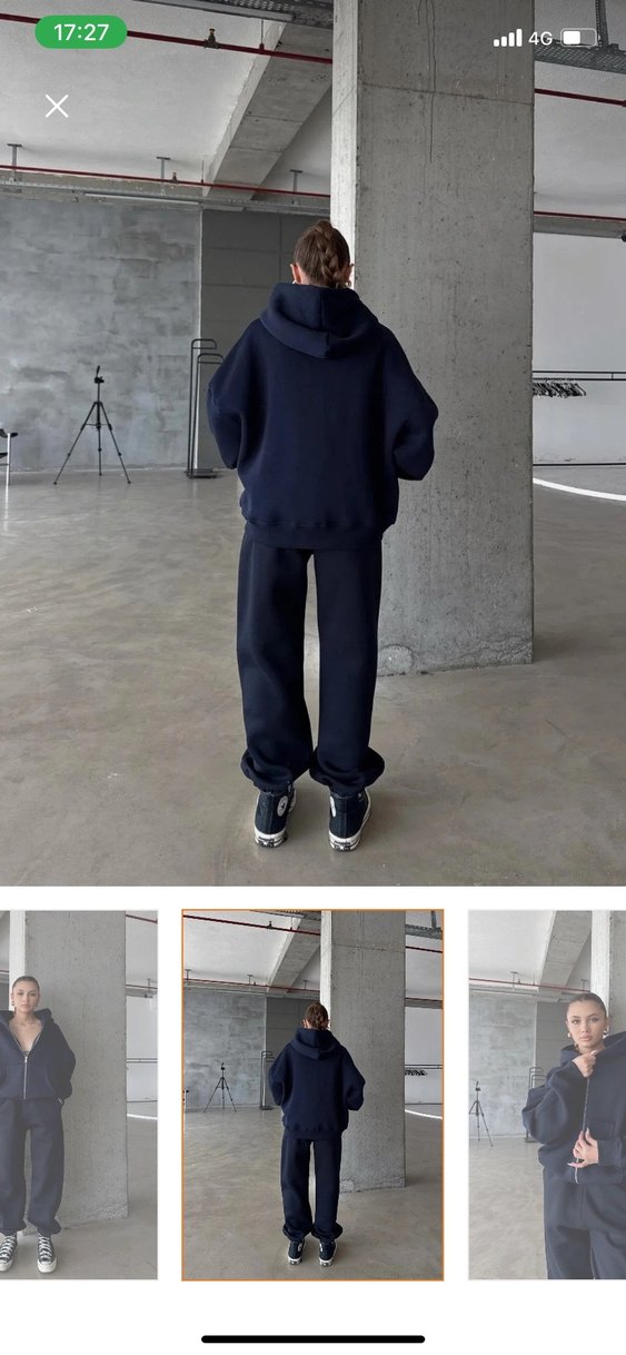 Üç iplik şardonlu hırka - Görsel 2