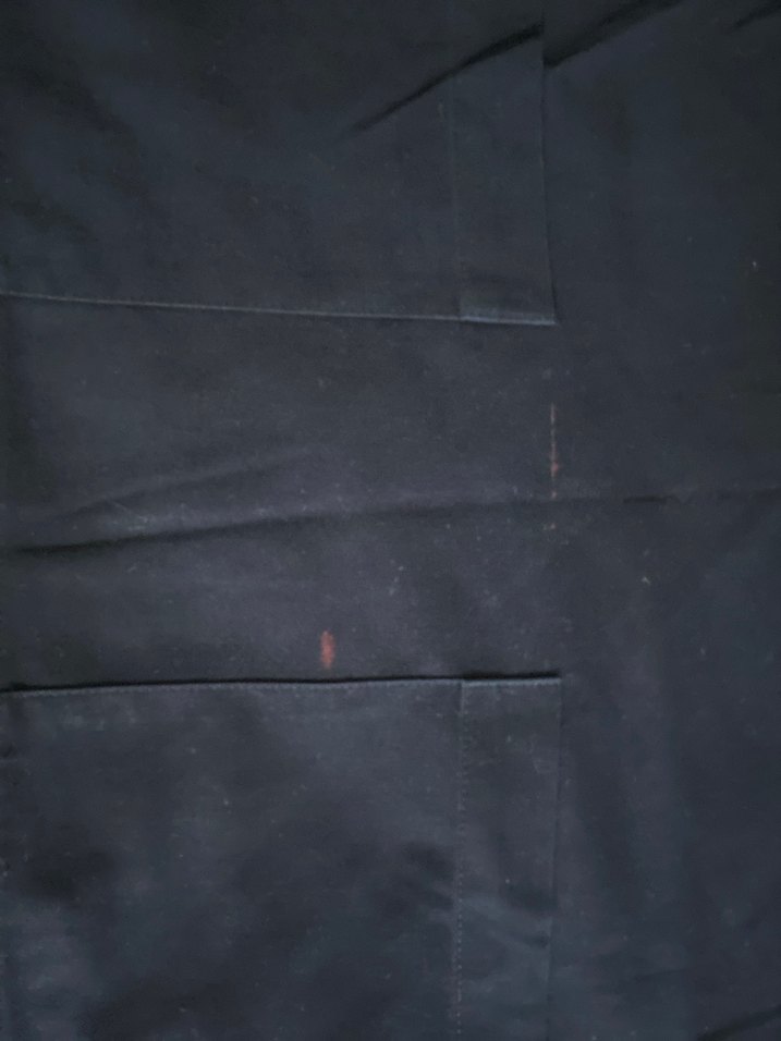 Lacivert scrubs tek üst - Görsel 3