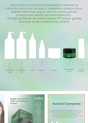 Cosmogenesis Labs Onarıcı Renk Düzeltici Krem SPF15 15ml - Görsel 6