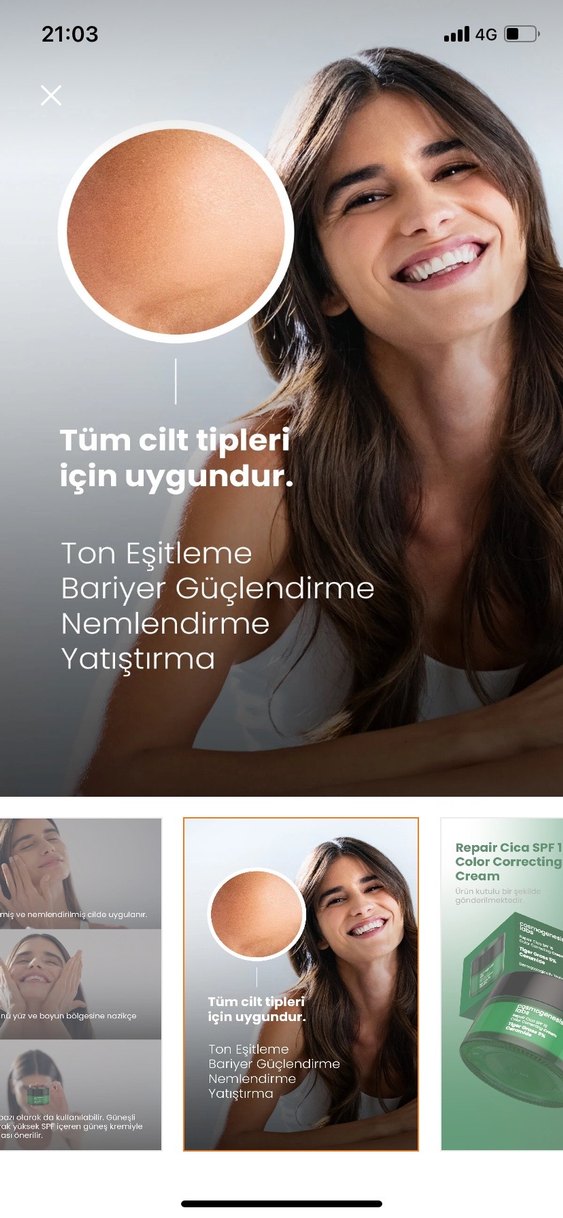 Cosmogenesis Labs Onarıcı Renk Düzeltici Krem SPF15 15ml - Görsel 4