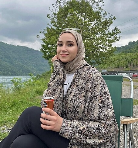 s Beden Şal desen vintage gömlek