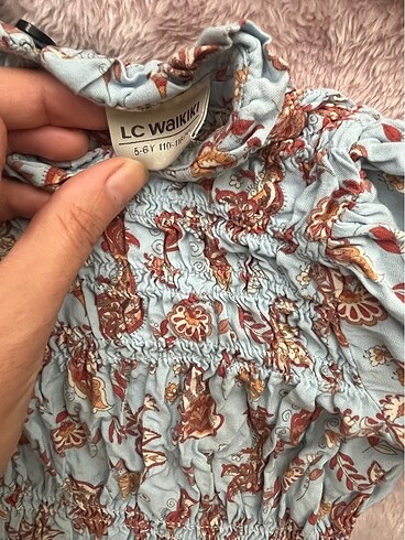 5 Yaş Beden çeşitli Renk İkili elbise 5 yaş