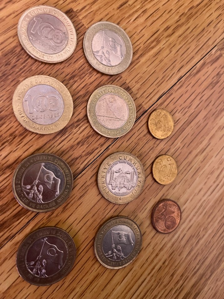 Özel basım 1tl bozuk para - Görsel 2